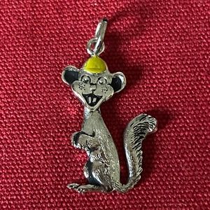 STG Mischievous Squirrel Monkey + Yellow Cap Charm